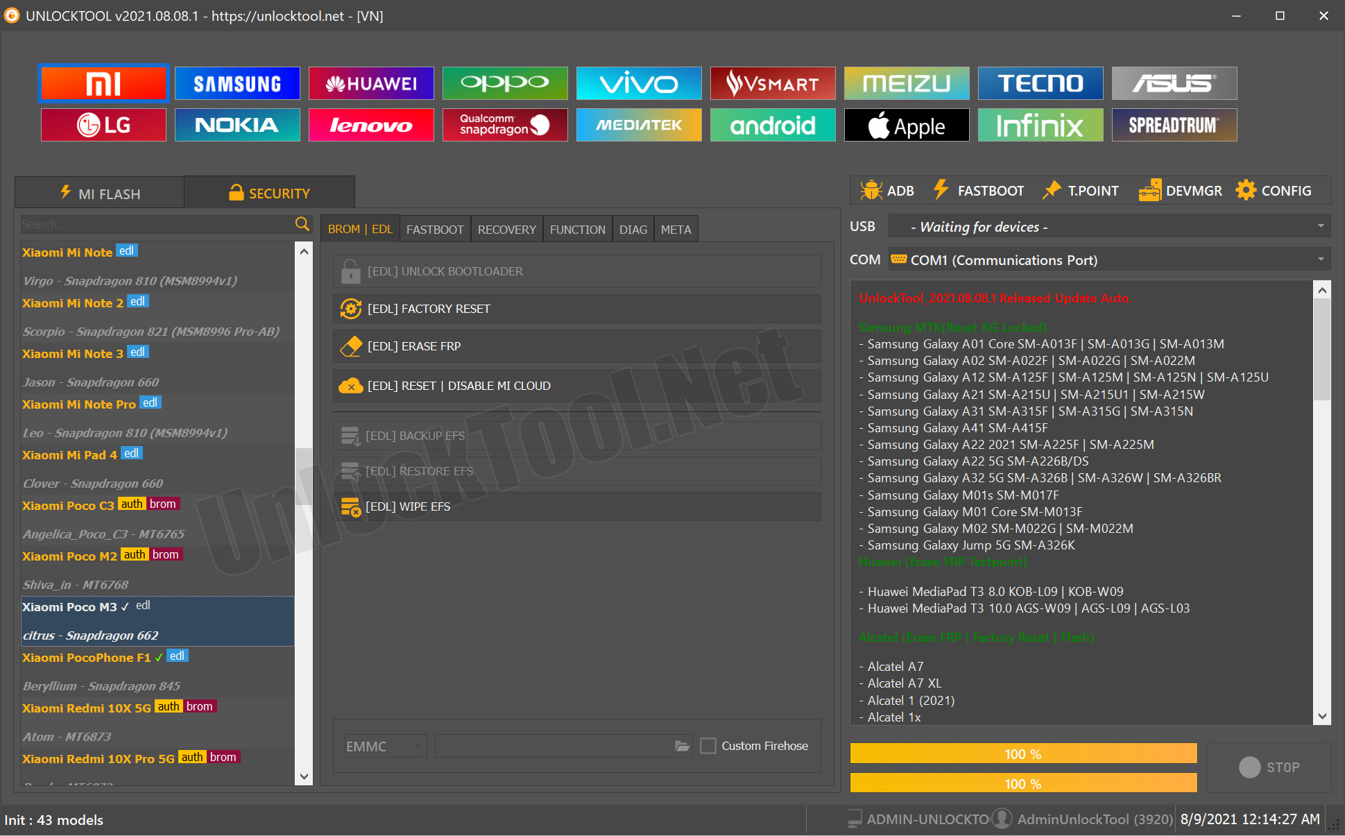 UnlockTool 2026.05.29.0 Update – Xiaomi Snapdragon 8 Gen 2 No Auth & Samsung Qualcomm Loader